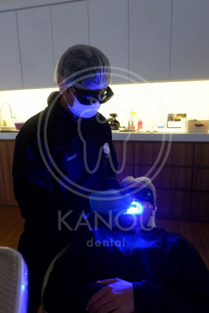 Laser treatment at kanou dental